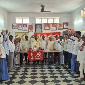 పరకాల నాగన్న ఆశయ సాధన కోసం పోరాడుదాం:మాస్ లైన్ కార్యదర్శి బందెల వెంకయ్య.